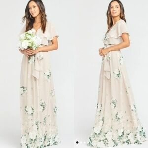 Like New Show Me Your Mumu Audrey Dress Bouquet Toss